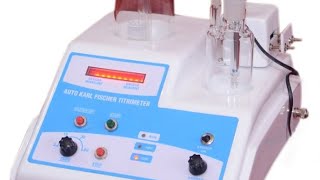 Use to Calibration of Systonic Auto Karl fischer Titrator S971 Part2 [upl. by Ellehcear]