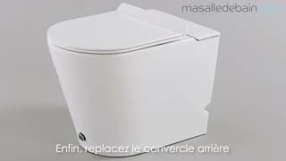 Installation du WC siphonique W30 [upl. by Miun]