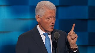 Bill Clinton FULL Speech at Democratic Convention [upl. by Eerbua830]