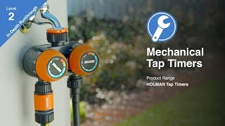 Holman Mechanical Tap Timer Range [upl. by Tnayrb75]