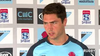 Simmons suits up for Waratahs [upl. by Cranston]