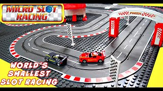 MICRO SLOT RACING Track Set [upl. by Letch]