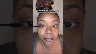 QUICK easy way to apply false lashes💅🏽‼️ fyp viralshort viralvideo viralshorts [upl. by Michey]