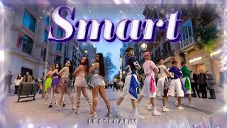 KPOP IN PUBLIC  ONE TAKE LE SSERAFIM 르세라핌  SMART 10 DANCERS  DANCE COVER by Mystical Nation [upl. by Liane459]