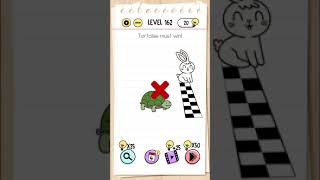 brain test level 162 Tortoise 🐢 must win [upl. by Nihahs]