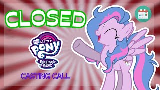 CLOSED MLP Audio Drama Casting Call  quotCorrupted Consequencesquot Ep4 [upl. by Waldon76]