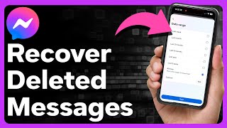 How To Recover Deleted Messages In Messenger [upl. by Weinert]