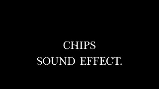 Crunchy Sounds Rustling of Chips in a Bag Sound Effect [upl. by Ashling]