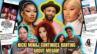 The Barbs create FAKE Bardi Gang pagesJoe budden amp Nicki Minaj Rant amp Rave about Meg Thee Stallion [upl. by Sarchet839]