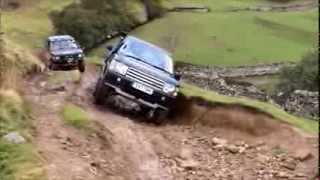 Off roading in the Yorksire Dales Range Rover L322 [upl. by Atrim]