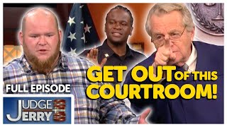 Couple Gets KICKED OUT of Courtroom for Threatening Everyone  FULL EPISODE  Judge Jerry Springer [upl. by Brose]