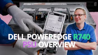 Dell PowerEdge R740 Server Power Supplies  R740 Server PSUs Options  Hot swap PSU  PSUs Install [upl. by Atsira]