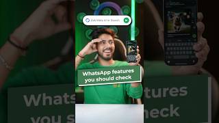 WhatsApp Features you should check right now tech techreels techreel whatsapp shorts [upl. by Elocel]