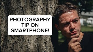 PHOTOGRAPHY TIP ON SMARTPHONE 2023 Easy Photography Trick [upl. by Ttenaj]