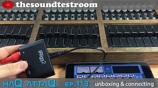 IK Multimedia iRig MIDI 2 for iPad │ unboxing and connecting  haQ attaQ 113 [upl. by Sloan264]