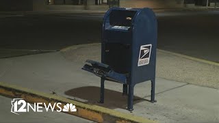 FD 20 ballots burned in mailbox fire in Phoenix arson investigation underway [upl. by Lathrope]