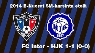 FC Inter HJK B nuoret SM karsintaa kooste [upl. by Isaac653]