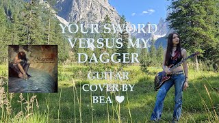 Your Sword Versus My Dagger  Silverstein  Guitar cover by Bea [upl. by Ardnuek]