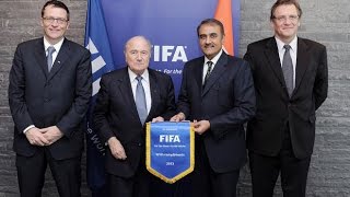 India may host FIFA World Cup  Blatter [upl. by Dinny]