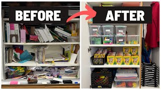 Clean Out Your Classroom Clutter [upl. by Ardnuaek984]