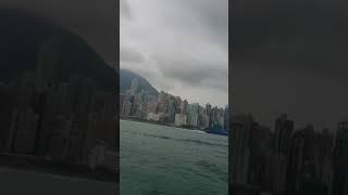 Traveling to Cheung Chau Island Hongkong by ferry [upl. by Hterag]