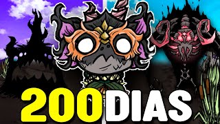 Passando 200 dias com a nova WURT Bosses das sombras e Fuelweaver no Dont starve together [upl. by Artemas]