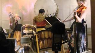 八木節Yagibushi／ Taiko Japanese drum Hideki Inoue／violin Izumi Takeuchi [upl. by Ille]