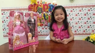 Đám Cưới búp bê Barbie amp Ken tập 1  Mở hộp búp bê Barbie Ken cô dâu chú rể  Barbie amp Ken wedding [upl. by Arella681]