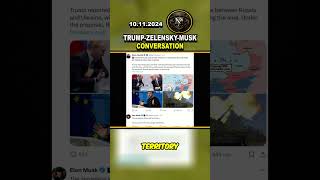 🚨 PEACE PLAN TRUMPZELENSKYMUSK PHONE CONVERSATION russia ukraine shorts viral [upl. by Tower]