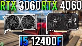 i5 12400F  RTX 3060 12GB vs RTX 4060 [upl. by Reniar699]