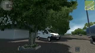 Renault Trafic Cargo TEST DRIVE City Car Driving [upl. by Oicneconi823]