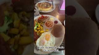 Breakfast at Blue Diamond Breakfast Club Chiang Mai Thailand  Chiang Mai Food Vlog [upl. by Rickey]