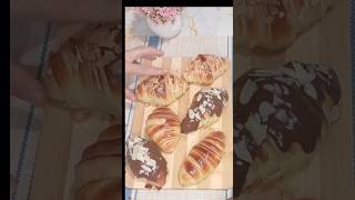 Easy Supréme Croissant recipe food shortvideo donuts cookies bun cooking [upl. by Ymar]