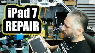 iPad 7 wont turn on  Motherboard Repair Thermal camera to the Rescue [upl. by Tyrus]