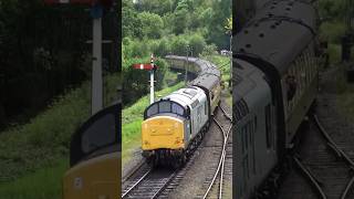 Severn Valley Railway Diesel Gala  37263 heading to Bridgnorth at Highley railway trains svr [upl. by Lednic454]