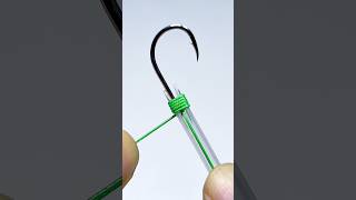 Fishing knot skills Simple DIY tools tips fishing diy shorts [upl. by Neetsuj427]