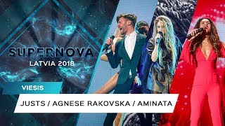 SUPERNOVA 2018 OPENING Justs Agnese Rakovska Aminata [upl. by Innep22]