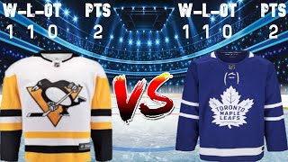 LIVE 202425 NHL Season Play By Play Coverage Pittsburg Penguins  Toronto Maple Leafs [upl. by Airlie]