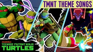 TMNT Theme Songs Through the Years 🎶  Teenage Mutant Ninja Turtles [upl. by Ixela95]