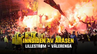 Innsiden av Åråsen LSK 20 VIF  Dobbel derbyseier [upl. by Onitram]