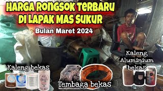 Harga tembaga bekas per kilo bulan Maret 2024  barang rongsok  Inal sruntulan [upl. by Ellenwad388]