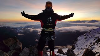 Huayna Potosi 6088m  Mountaineering in Bolivia above the Clouds  Mountaineering [upl. by Nacnud]