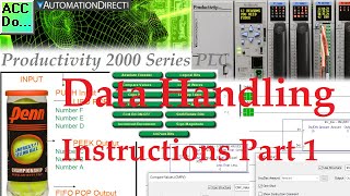 Productivity 2000 PLC Data Handling Part 1 [upl. by Jamill430]