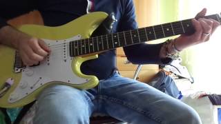 Dannate Nuvole  Guitar Solo by Giuseppe Mendolicchio [upl. by Ut]