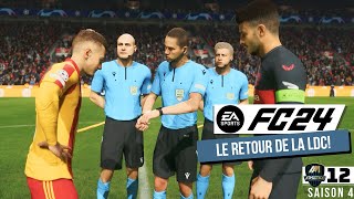 LE RETOUR DE LA CHAMPIONS LEAGUE  Carrière Athlético Marseille EA FC 24  S4 12 [upl. by Nevek]