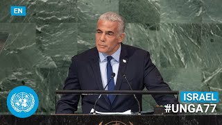 🇮🇱 Israel  Prime Minister Addresses United Nations General Debate 77th Session English  UNGA [upl. by Kurt]