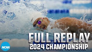 2024 NCAA DIII swimming and diving championship Day three full replay [upl. by Maritsa]