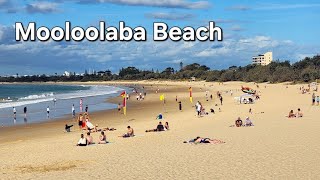 Mooloolaba Beach Walk  Sunshine Coast Queensland Australia Ambient Sounds [upl. by Nosiaj177]