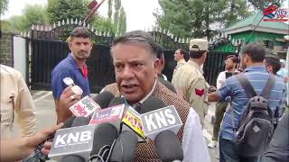 Senior PDP Leader Khurshid Alam Speaks to Media after meeting with ECI [upl. by Macleod]