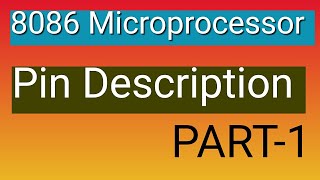 8086 Microprocessor Pin description PART1 Malayalam [upl. by Englis]